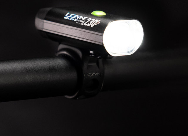 Lezyne Hecto 230+ Frontlicht mit StVZO-Zulassung - schwarz | 230