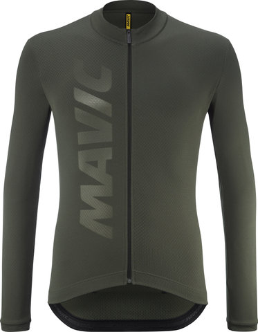 Mavic Aksium Thermo M L/S Trikot - christmas green/M