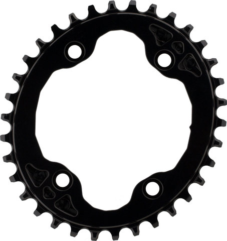 absoluteBLACK Oval 1X Kettenblatt für Shimano XT M8000 / SLX M7000 / HG+ 12-fach - black/34 Z