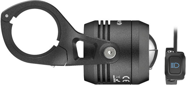 Litemove AC-150 LED HB/LB E-Bike phare avant pour montage sur guidon avec StVZO - noir