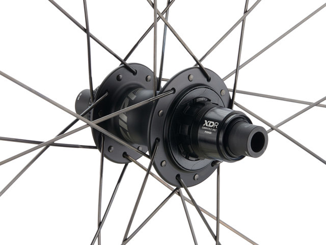 Zipp 303 Firecrest® Force Ed. Carbon Tubeless Center Lock Disc Wheelset - black/142 mm/100 mm/28"/SRAM XDR/100 mm/SRAM XDR/100 mm/142 mm