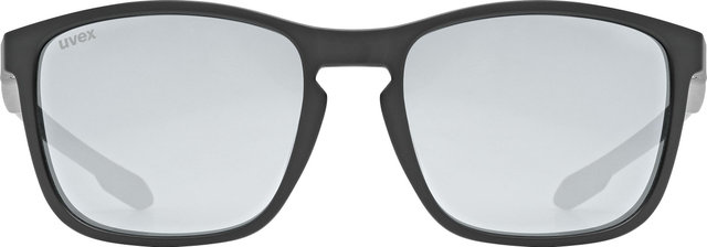 uvex LGL 52 Brille - black matt/mirror silver