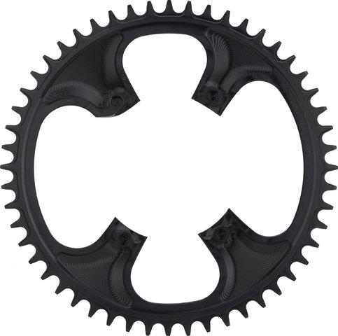 Garbaruk Plateau Rond Asymétrique 4-Branches pour Shimano Ultegra 8000 - black/52 