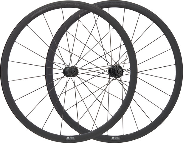 DT Swiss PR 1400 DICUT OXiC 32 28" Wheelset - OEM Packaging - schwarz | 130 mm | 100 mm | 28" | Shimano Road | 100 mm | Shimano Road | 100 mm | 130 mm