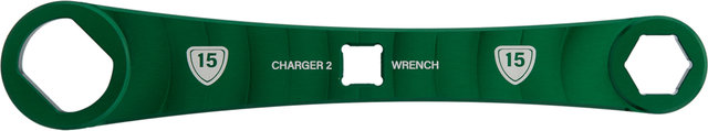 Abbey Bike Tools Llave de mantenimiento RockShox Charger 2 Damper Service Wrench - green