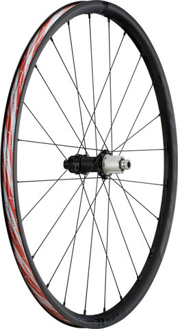 Fulcrum Set de Roues Rapid Red 3 Disc Center Lock 28" - noir/142 mm/100 mm/28"/Campagnolo N3W/100 mm/Campagnolo N3W/100 mm/142 mm