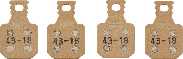 Magura Type 8.R Race Brake Pads for 4 Piston MT Disc Brakes - universal/Organic