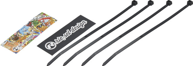 rie:sel Guardabarros criss:cross Mudguard - carbon 21