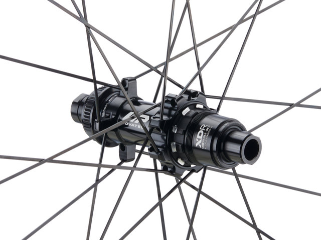 Novatec Juego de ruedas R6 PRO Disc Center Lock Carbon 28" - black/SRAM XDR/28"/142 mm/100 mm