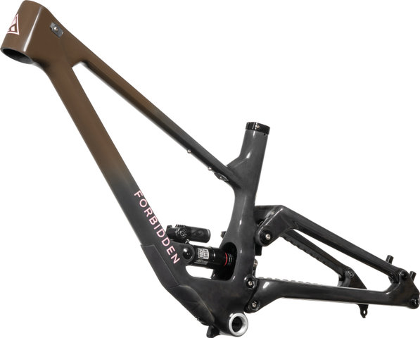 FORBIDDEN Kit de Cuadro Druid V2 Carbon 29" - chocolate starfish | XL | 29"