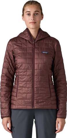 Patagonia W's Nano Puff Hoody - dark ruby | L