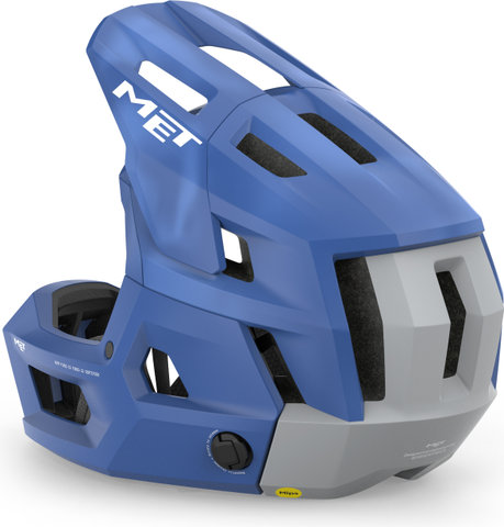MET Casque intégral Parachute MCR 2 - sonic blue matte | 52 - 56 cm
