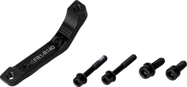 TRP FF-1/FR-1 Disc Brake Adapter for FM on PM Front/Rear 140 mm - black/140 mm/Post Mount