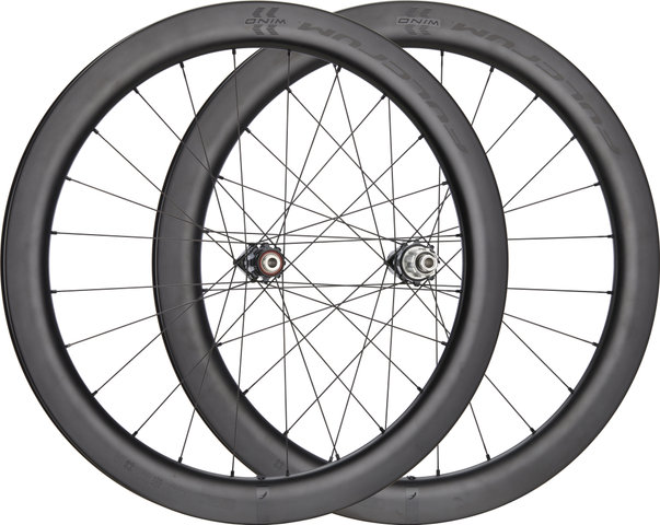 Fulcrum Juego de ruedas Wind 57 Disc Center Lock Carbon - negro/Non Boost/Non Boost/142 mm/100 mm/28"/Campagnolo N3W/100 mm/Campagnolo N3W/100 mm/142 mm