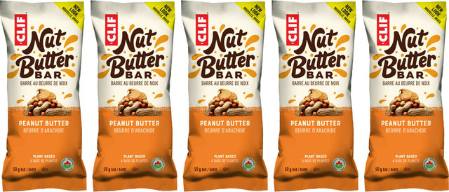 CLIF Bar Barrita Nut Butter Bar - 5 unidades - peanut butter