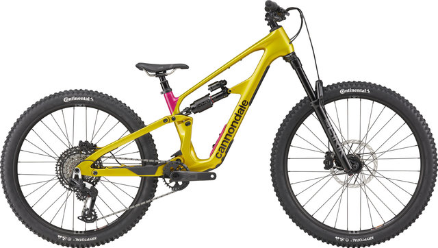Cannondale Bad Habit 2 Carbon 29"/27,5" Mountainbike - phoenix yellow | 160 mm | 44 mm | 29" (VR), 27,5" (HR) | L