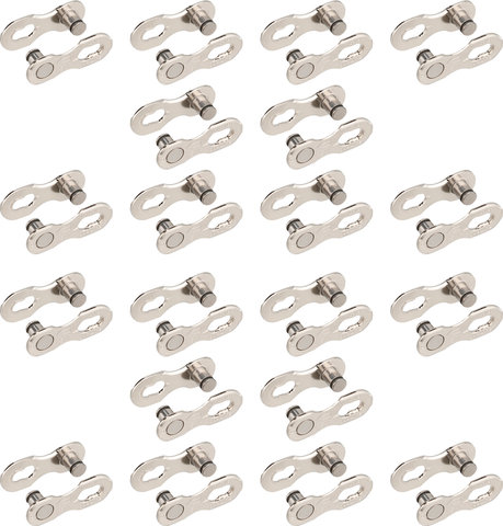 Shimano Verrou de Maillon SM-CN900-11 Quick-Link - 20 pièces - argenté