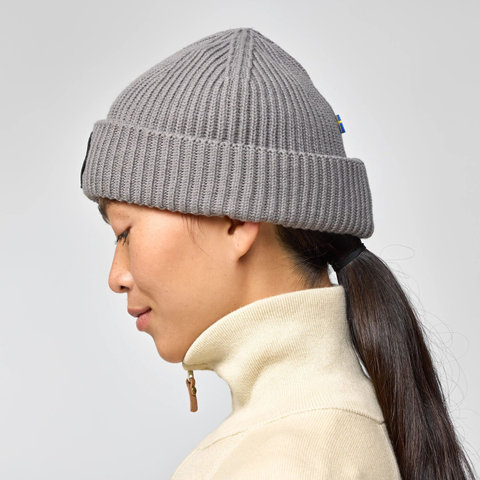 Fjällräven 1960 Lite Logo Mütze - grey | one size