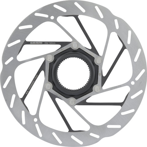 SRAM Disque de Frein HS2 Center Lock - silver-black/160 mm