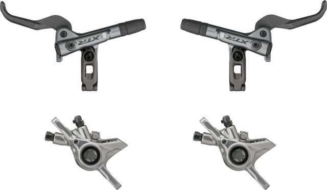 Shimano Set de frenos de disco XTR XC d+t BR-M9100 J-Kit - gris/Set/left/right (side-specific)