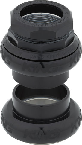 Chris King GripNut Sotto Voce EC30/25,4 - EC30/26 Gewindesteuersatz - black/1"/EC30/25,4 - EC30/26