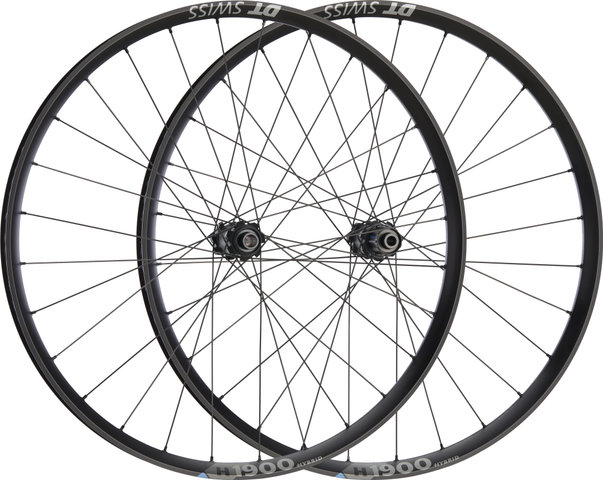 DT Swiss H 1900 SPLINE 27.5" 35 Boost Center Lock Disc Hybrid Wheelset - black/Shimano MTB/Boost/148 mm/110 mm/Boost/27.5" (650B)/110 mm/Shimano MTB/110 mm/148 mm