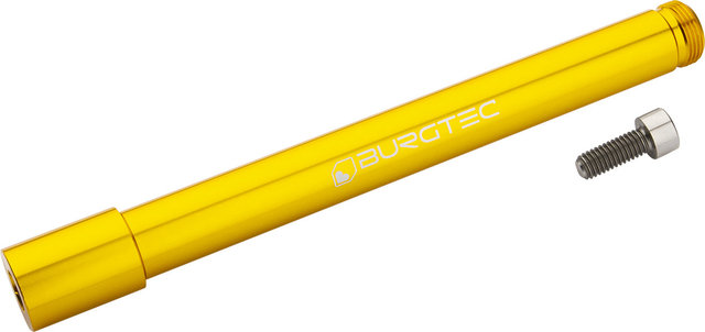 Burgtec Thru axle for Öhlins Boost RXF36/RXF36 Evo/RFX3 - burgtec bullion gold