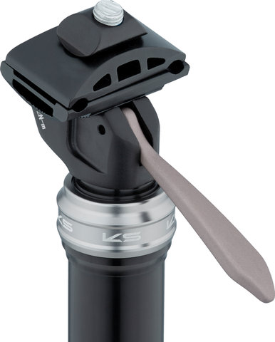 Kind Shock Dropzone 125 mm Seatpost - black | 0 mm | 385 mm | 30,9 mm | Without