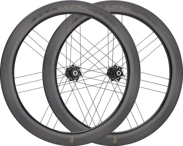 Campagnolo Bora Ultra WTO 60 C23 Disc Center Lock 28" Laufradsatz - schwarz/100 mm/28"/Shimano Road/142 mm