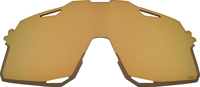 100% Ersatzglas Hiper für Hypercraft Sportbrille Modell 2023 - hiper gold mirror/universal