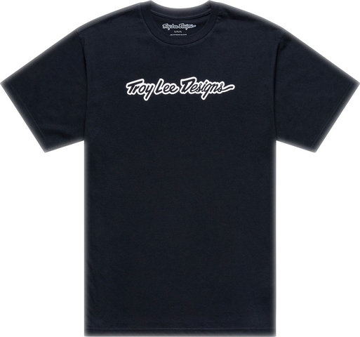 Troy Lee Designs Signature T-Shirt - white-black | M
