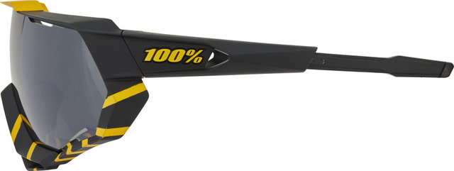 100% Speedtrap Mirror Sportbrille Modell 2023 - soft tact hazard/black mirror