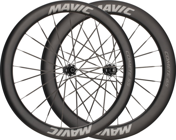 Mavic Set de roues Comete 55/65 Disque Center Lock 28" - black | Non Boost | 100 mm | Non Boost | 28" | Shimano Route | 142 mm