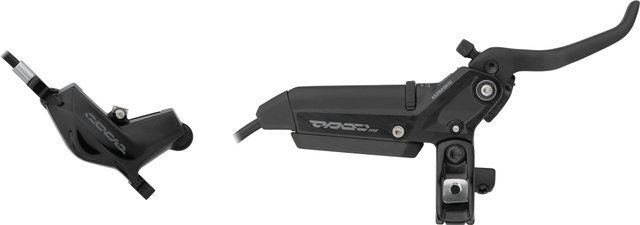 SRAM Code Silver Stealth Disc Brake - black anodized/Rear wheel/Flip-Flop (non-side-specific)