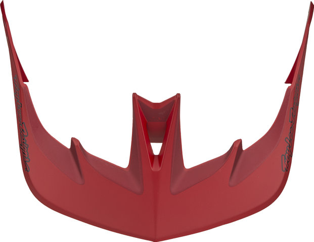 Troy Lee Designs Visière pour Casque A3 - uno red-satin-gloss