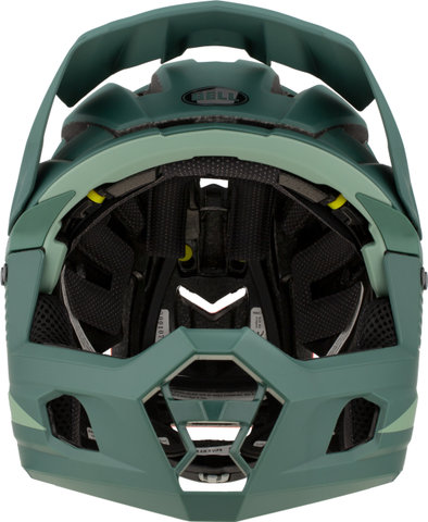 Bell Super Air R MIPS Helmet - matte-gloss green-infrared/55 - 59 cm