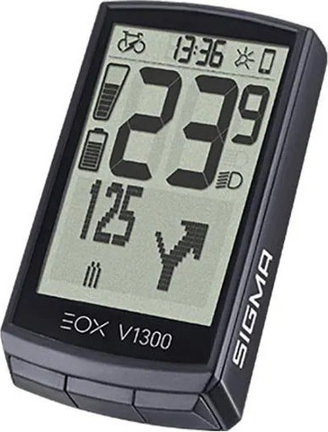 Sigma EOX View 1300 Fahrradcomputer - schwarz