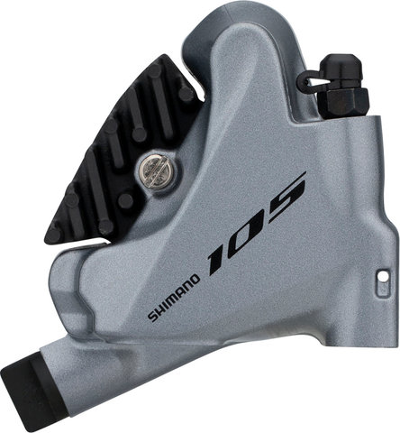 Shimano 105 Bremssattel BR-R7070 mit Resinbelag - spark silver/Hinterrad/ohne