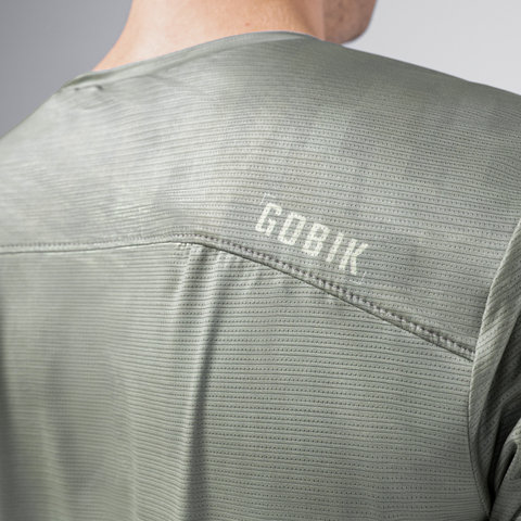 GOBIK Camiseta técnica Tech S/S - cedar check/L