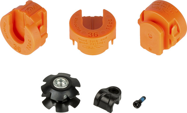 Fox Racing Shox Horquilla de suspensión 36 Float 29" GRIP2 Factory Boost Kabolt 2023 - shiny orange/15 mm Eje Pasante/160 /44 /1 1/8" - 1,5" tapered/29"/110 mm
