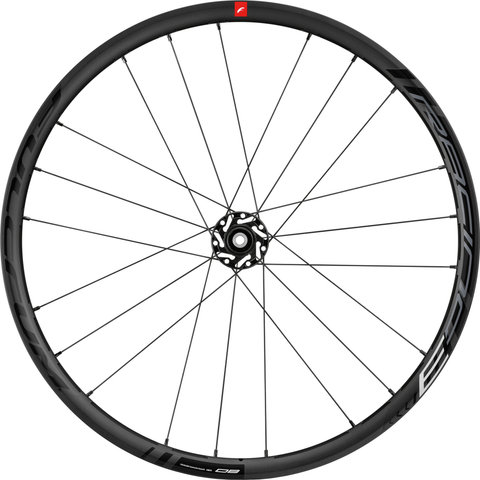 Fulcrum Racing 3 DB C19 Disc Center Lock Laufradsatz - schwarz/142 mm/100 mm/28"/Shimano Road/100 mm/Shimano Road/100 mm/142 mm