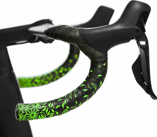 Supacaz Super Sticky Kush Star Fade Lenkerband - neon yellow