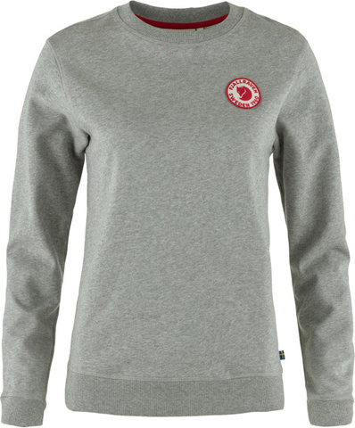 Fjällräven 1960 Logo Badge Sweater Women's Jumper - grey melange | L