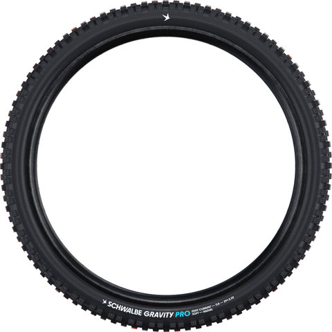 Schwalbe Pneu pliable Eddy Current Pro Soft Gravity Pro E-50 TLR 29" - black | 64-622 | 29 | 2.5 