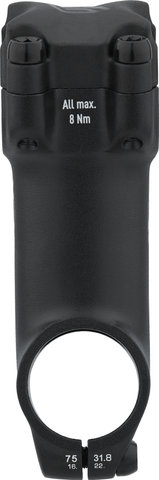 LEVELNINE Universal 31.8 Stem - black stealth/+17°/-17° (FlipFlop)/75 mm
