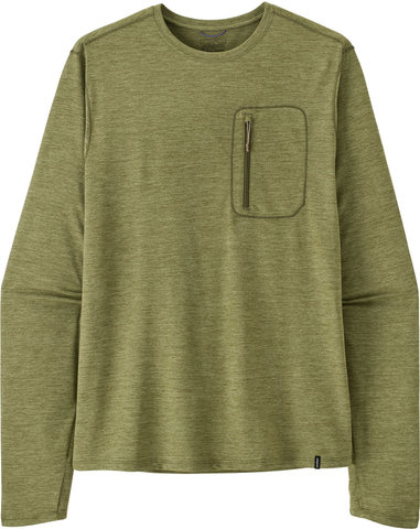 Patagonia Camiseta Capilene Cool Sun L/S - caper green buckhorn green x dye | XL