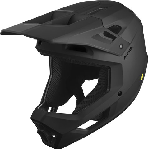 Alpina Pikes MIPS Full-Face Helmet - black matte | 52 - 55 cm