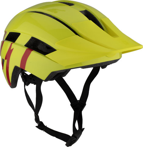 Bell Casque pour Enfants Sidetrack II MIPS - hi-viz-red/50 - 57 cm