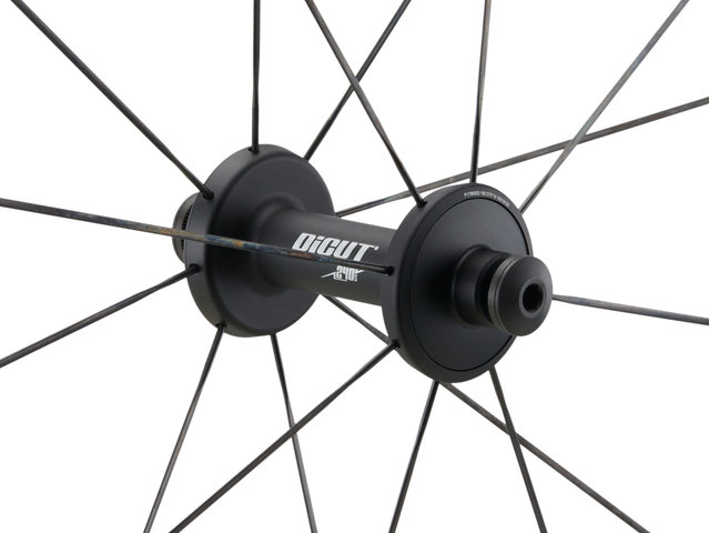 DT Swiss TRC 1400 DICUT 65 Carbon 28" Tubular Wheelset - black/100 mm/28"/100 mm/100 mm/120 mm