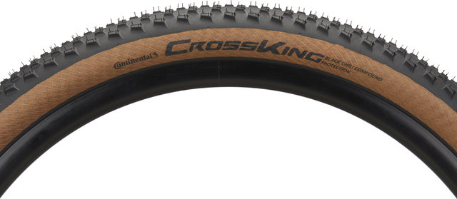 Continental Cross King ProTection 27.5" Folding Tyre - Bernstein Edition - black-amber/27.5 /55 mm/55-584/2.2 